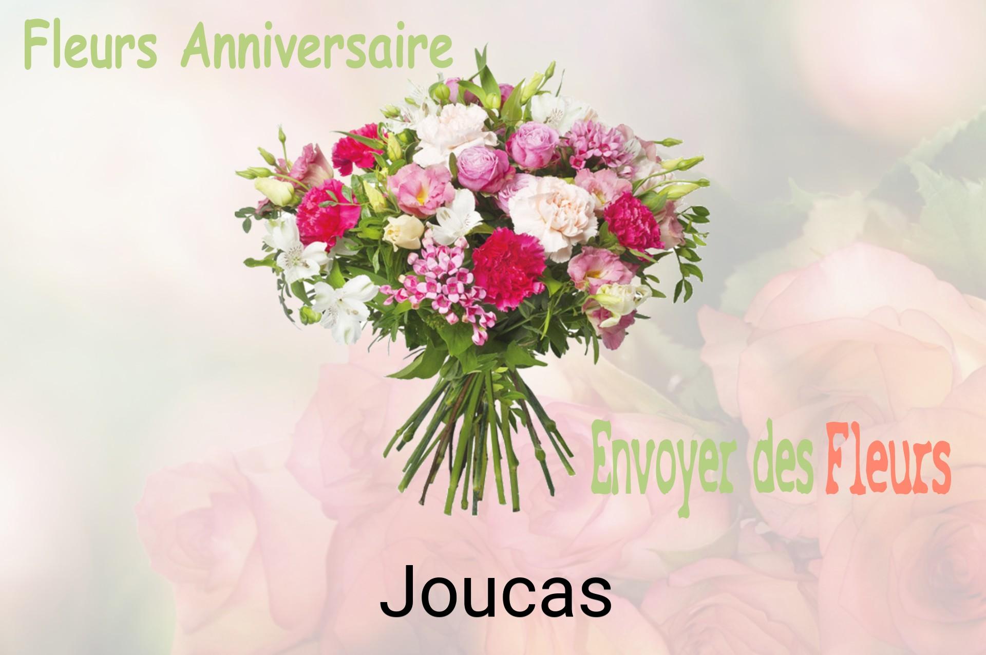 Bouquet de fleurs d’anniversaire livré à Joucas